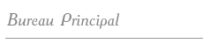 bureau principal